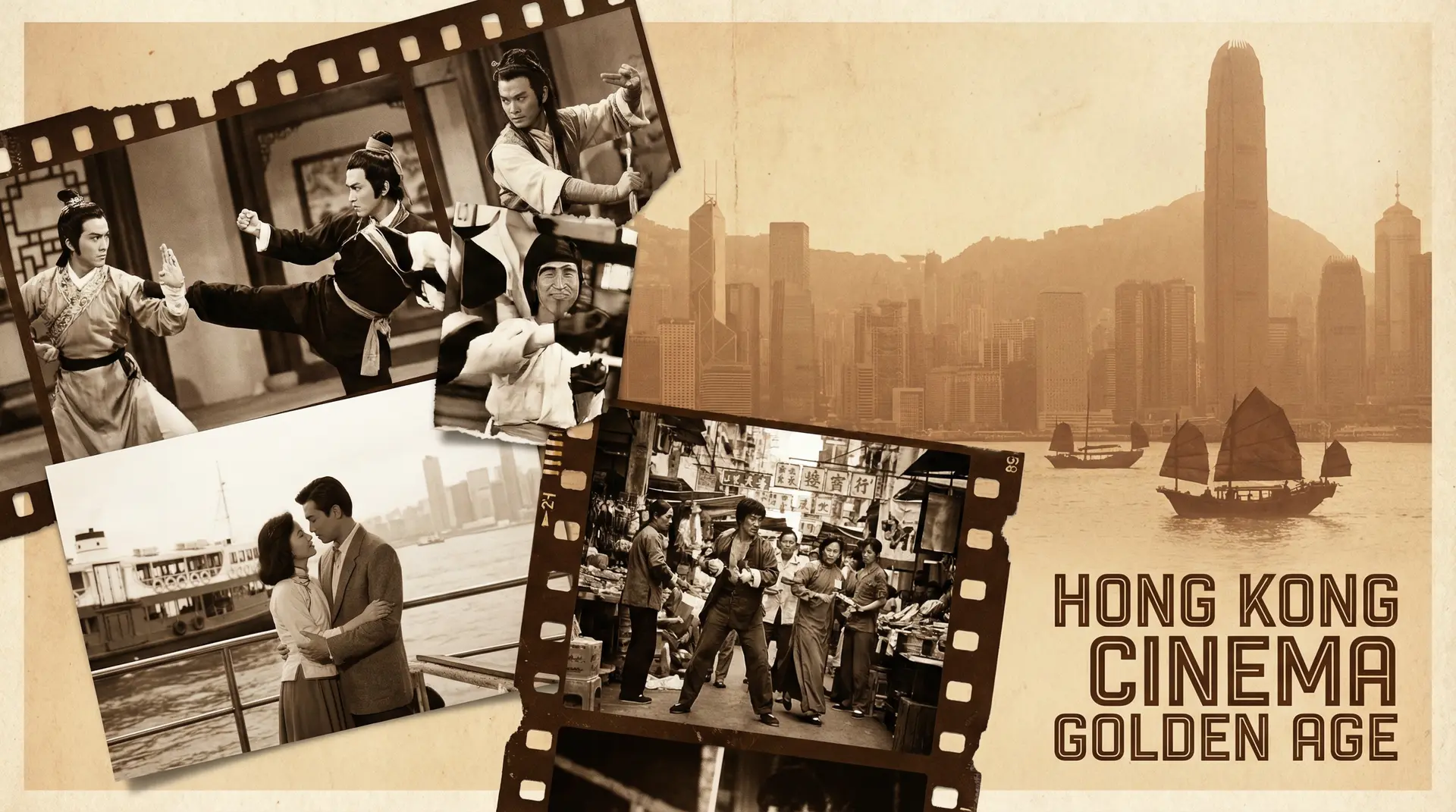 香港电影黄金时代专题 - 玩物社区 美学变迁
